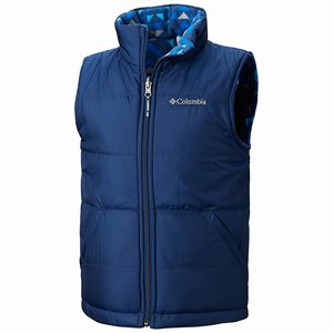 Columbia Ice Chips™ II Reversible Väst Pojkar Blå (MCZUS0427)